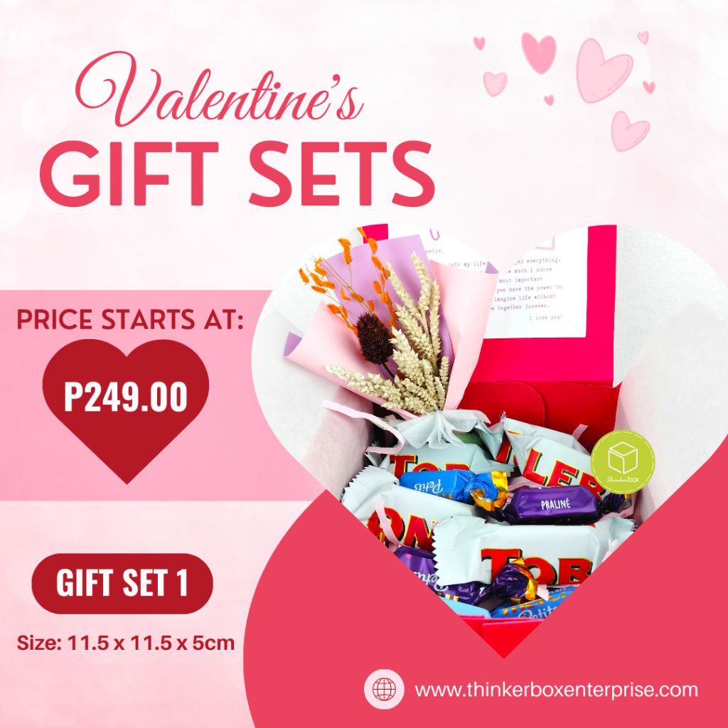 Valentine's Gift Set I Valentine's Gift Set Ideas Shopee Philippines