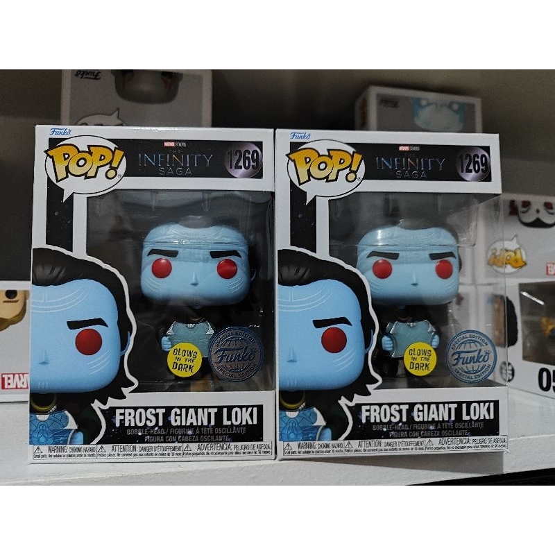 Funko Pop Marvel - Frost Giant Loki 1269 SE GITD Thor Loki Funko Pop ...