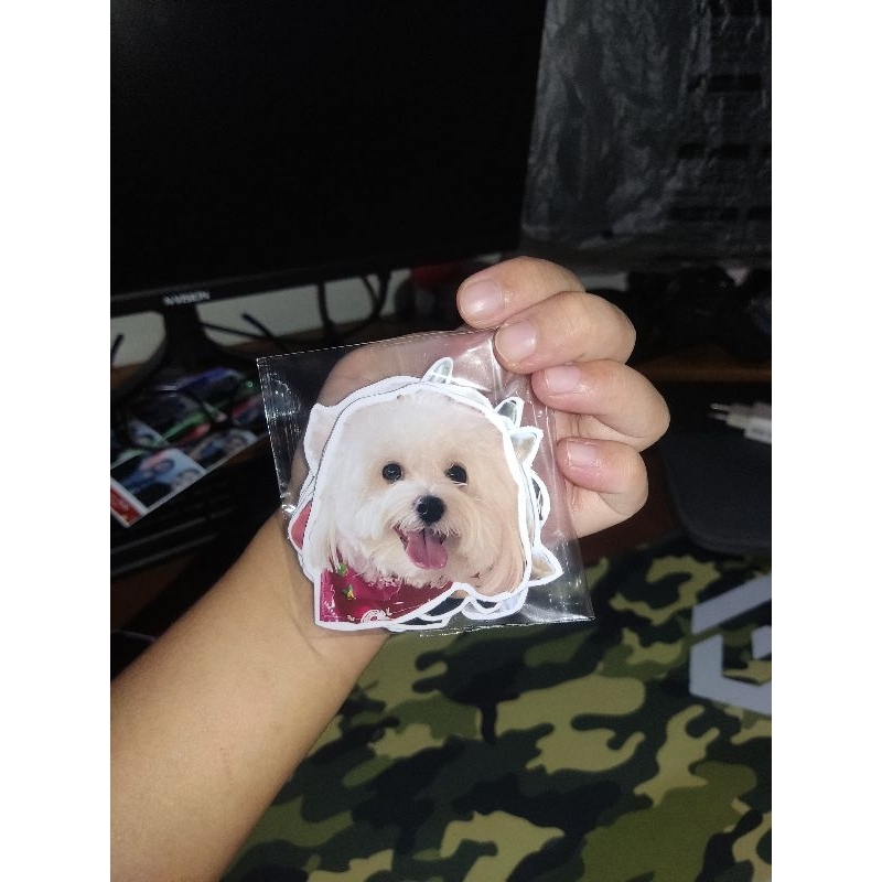 CUSTOMIZED / PERSONALIZED WATERPROOF STICKER SIZE 2.5