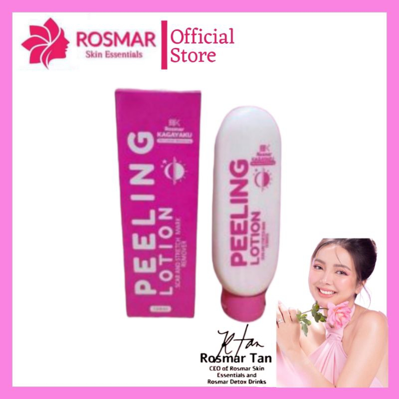 Rosmar Kagayaku Peeling Lotion 100 ml | Shopee Philippines