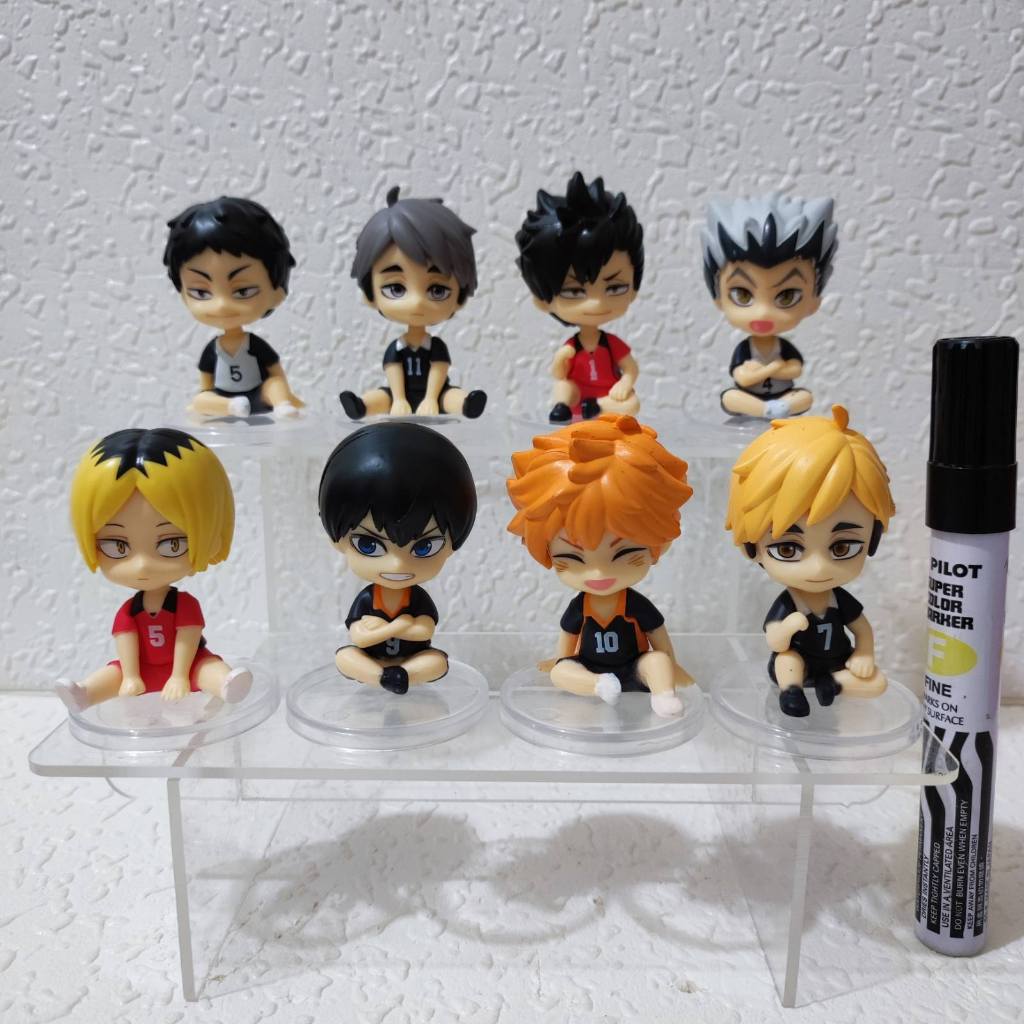 Haikyuu Hinata Shoyo Kageyama Tobio Oikawa Toru Kozume Kenma Set of 8 ...