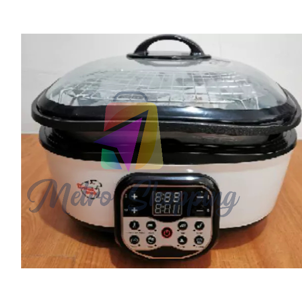 Virtuo Cook Digital Multi Function Electric Cooker Frying Cooker Boil CookRice Deep Fry 5L Capacity Shopee Philippines