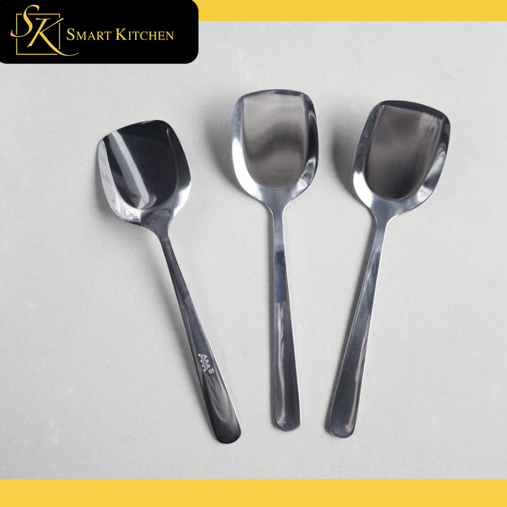 3pcs Set Serving Spoon food server kutsa stainless steel kitchen tools ...