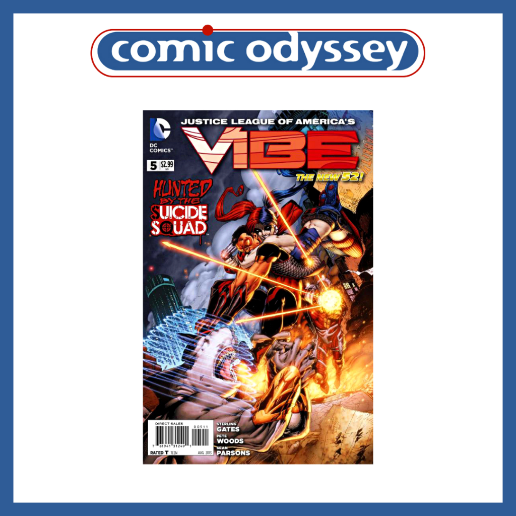 JUSTICE LEAGUE OF AMERICAS VIBE #5 (2013) Brett Booth Regular Cover ...