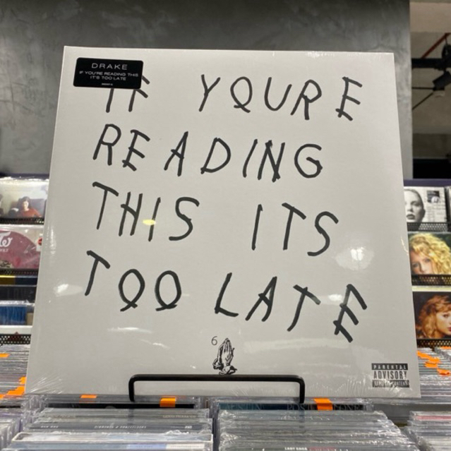 DRAKE If You're Reading This It's Too Late Black 2LP Vinyl | Shopee ...