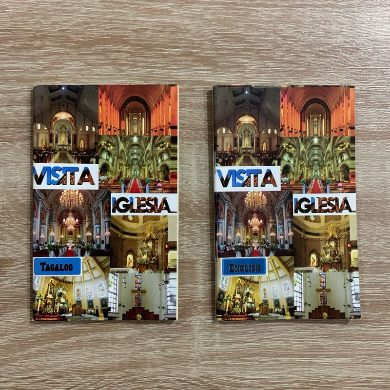 Vista Iglesia Prayer available Tagalog and English | Shopee Philippines