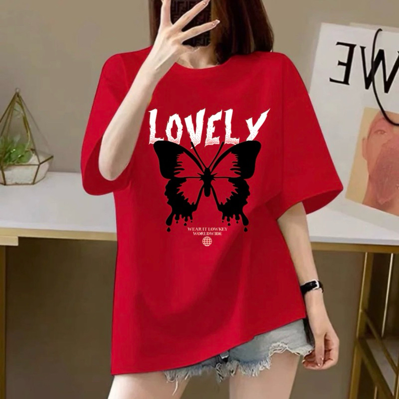T-shirt dress - LOVE BUTTERFLY tenderpink - Graphic butterfly print main image 1