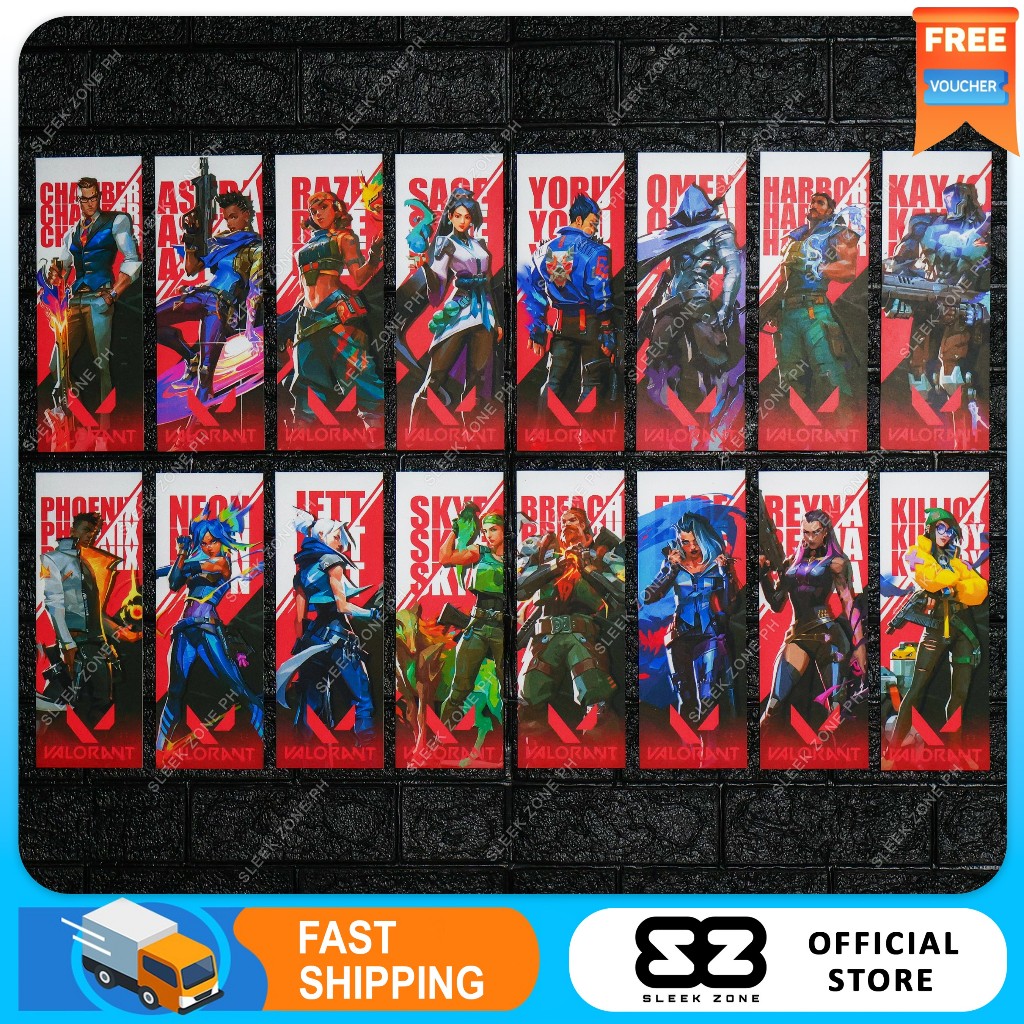 Valorant Photo Tiles / Wall Decor / Anime Posters on Sintra Board