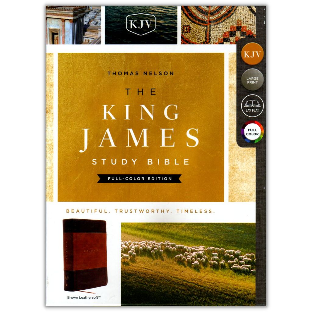 The King James Study Bible, FullColor Edition Shopee Philippines