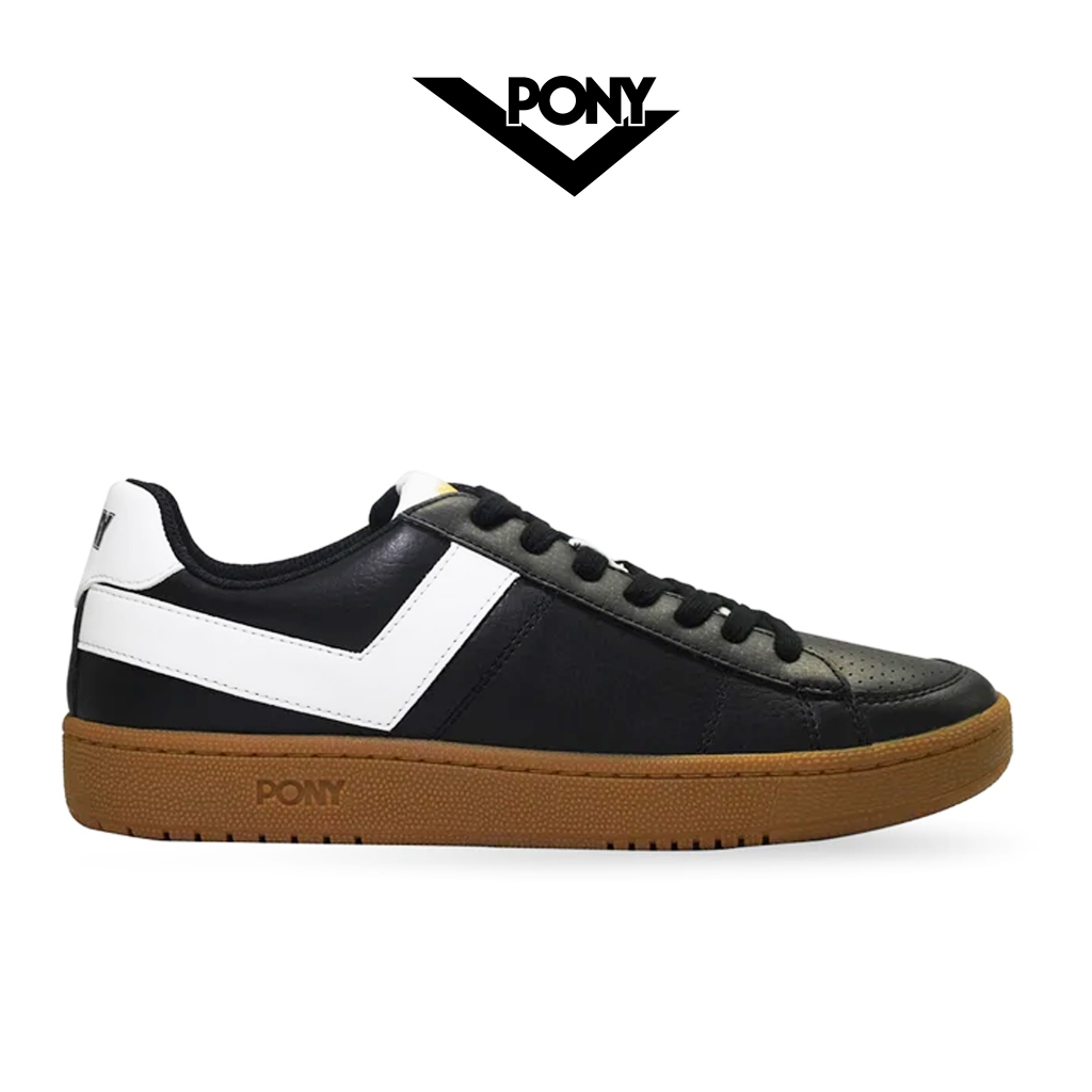 Black and white pony shoes online