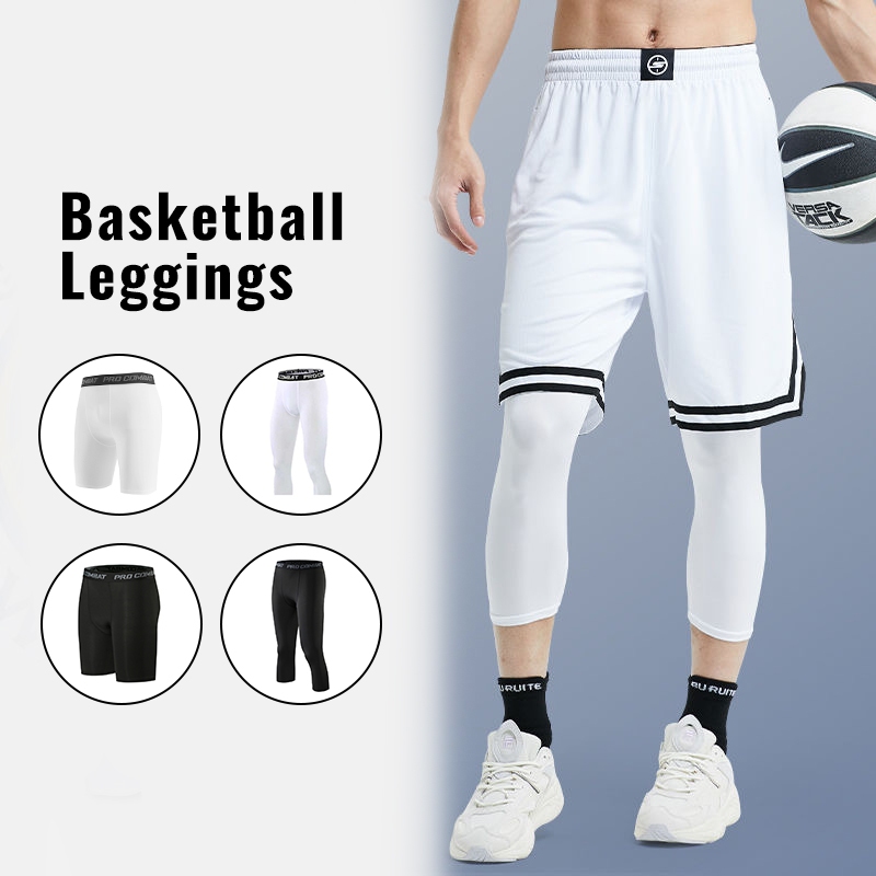 Compression Leggings Shorts Tights Pants Cycling Basketball Football ...