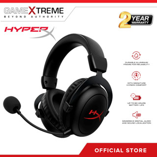 Game One - HyperX Cloud II Core 2.4GHz Wireless Gaming Headset - Black -  Game One PH