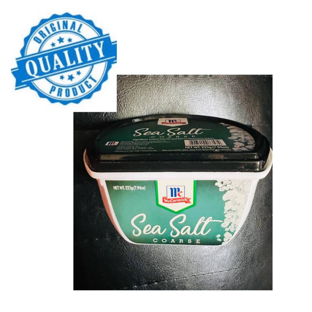 MC CORMICK SEA SALT 225G Shopee Philippines