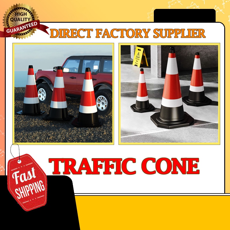 Traffic Cone Construction Safety Cone Driveway Highway Reflective ...