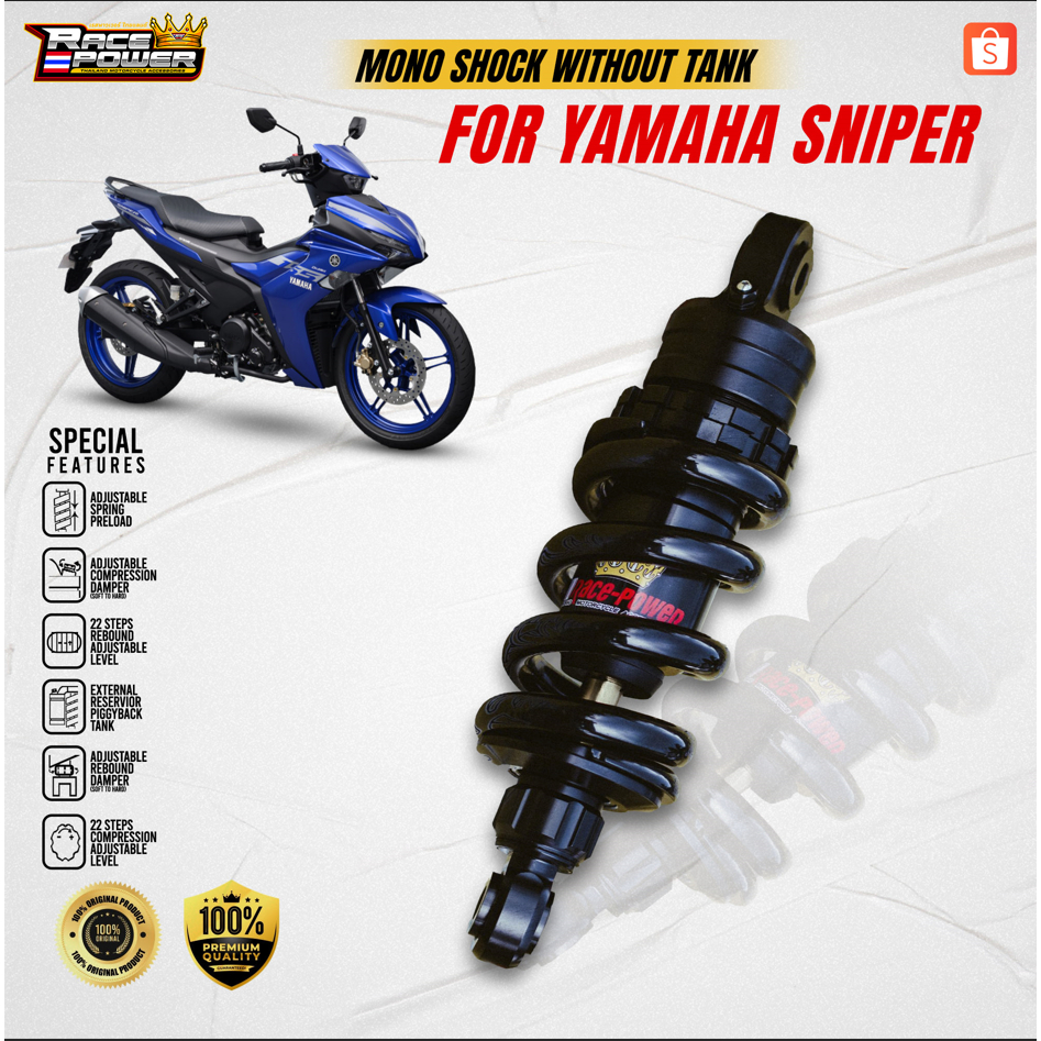 Race Power Monoshock 205 mm For Sniper without Tank Free T-Shirt ...