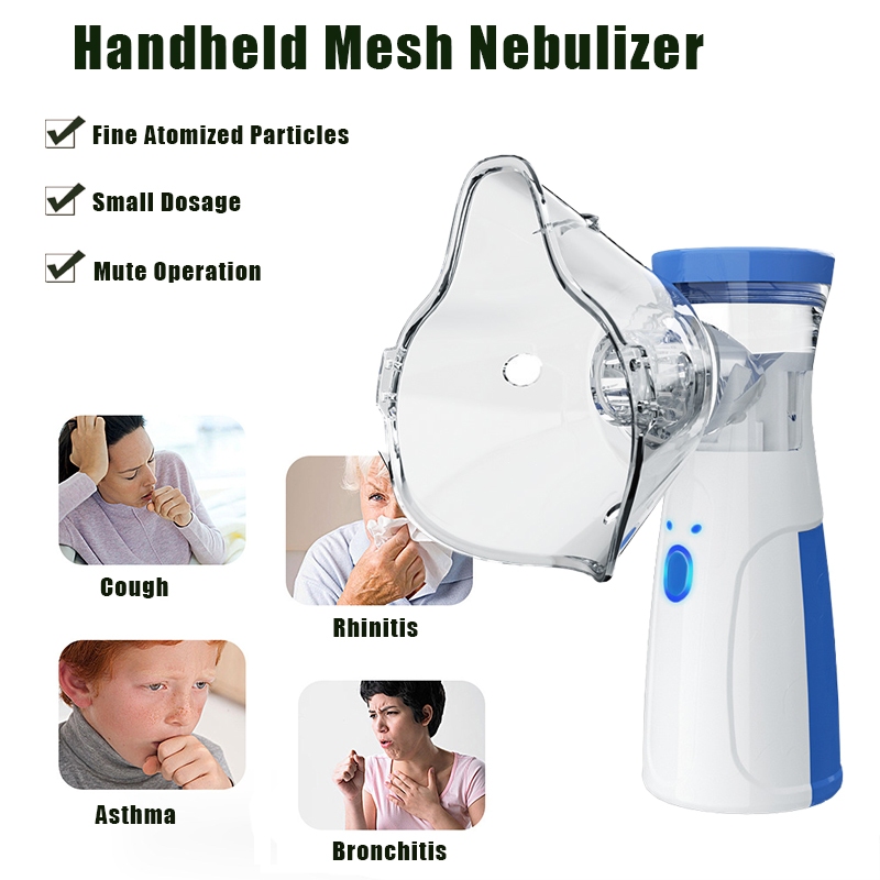 DR.Portable Mesh Nebulizer For Asthma Inhaler Ultrasonic Spray Nebulizer For Kids And Adults