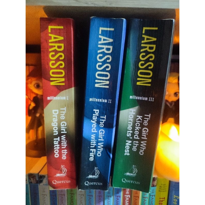 Stieg Larsson Millennium Series Bundle (sold as set) | Shopee Philippines