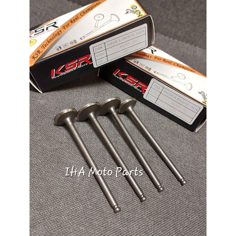 Valve Intake/Exhaust Raider 150/Raider 150 Carb (KSR Thailand) Shopee