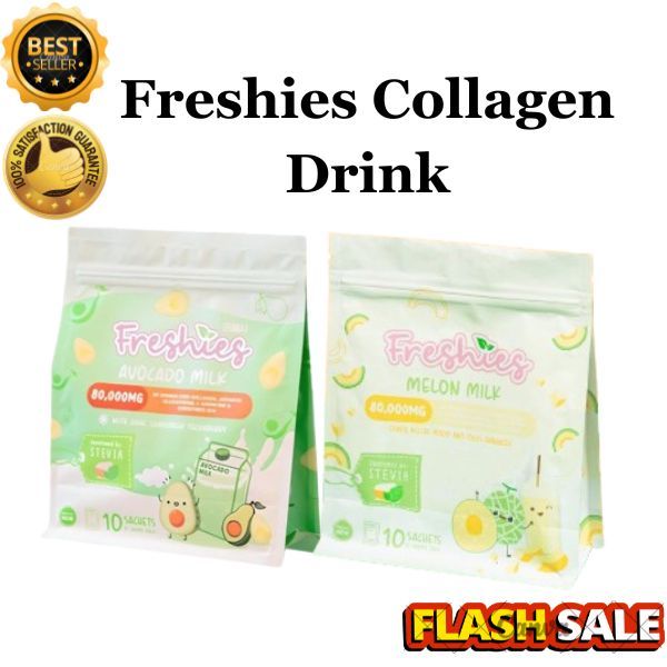 Freshies Avocado/Melon Milk Collagen Dietary Supplement Drink