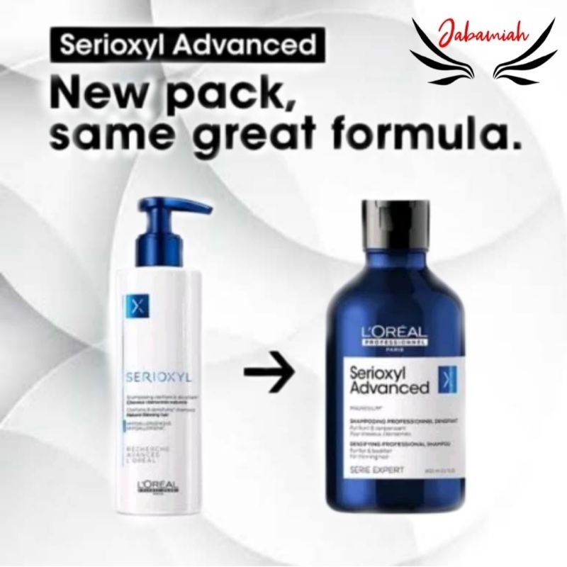 Loreal Serioxyl Advanced Clarifying & Densifying Shampoo 300ml | Shopee ...