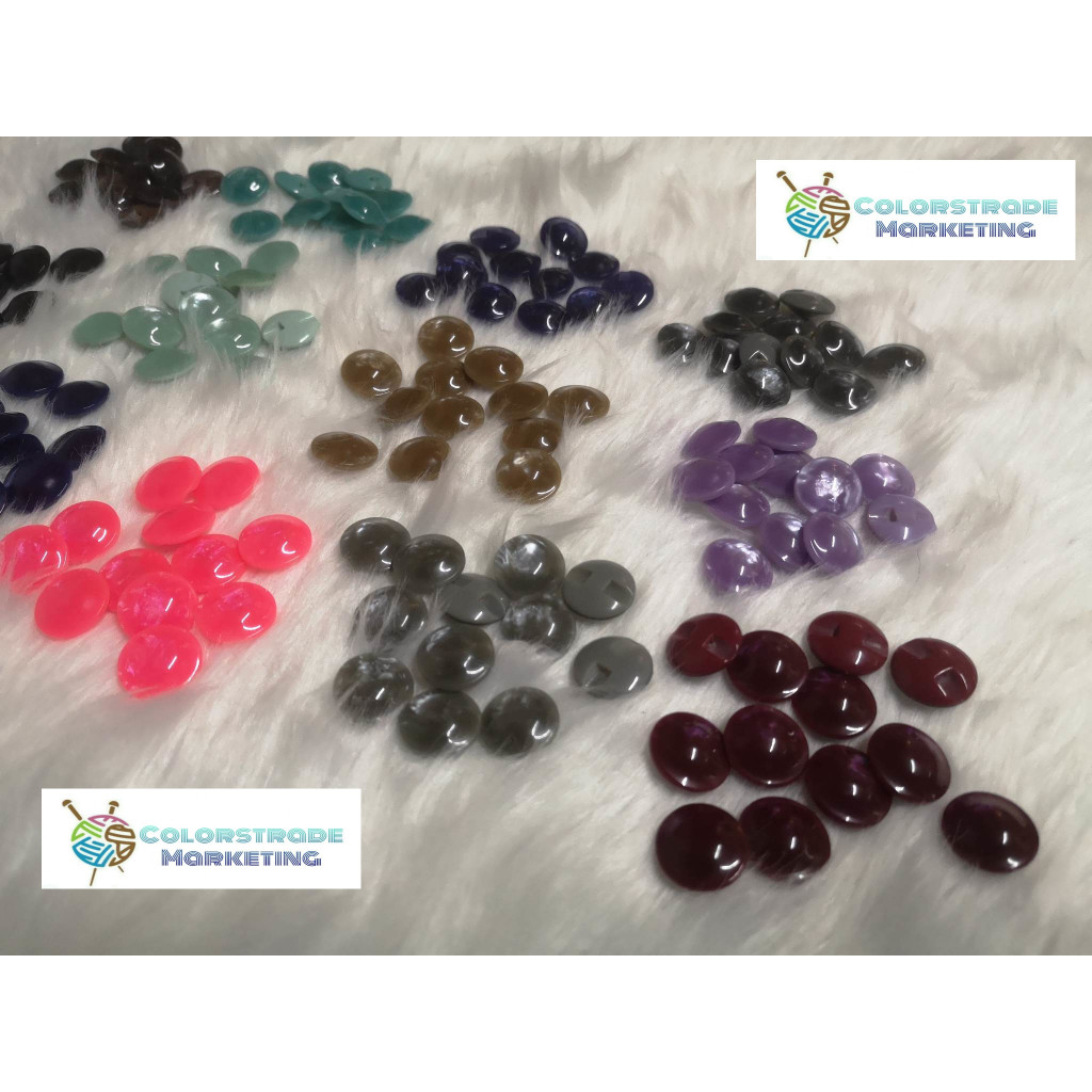 Marble Embossed Puto Buttons #24 #28 #30 Sold 12Pieces per Pack ...