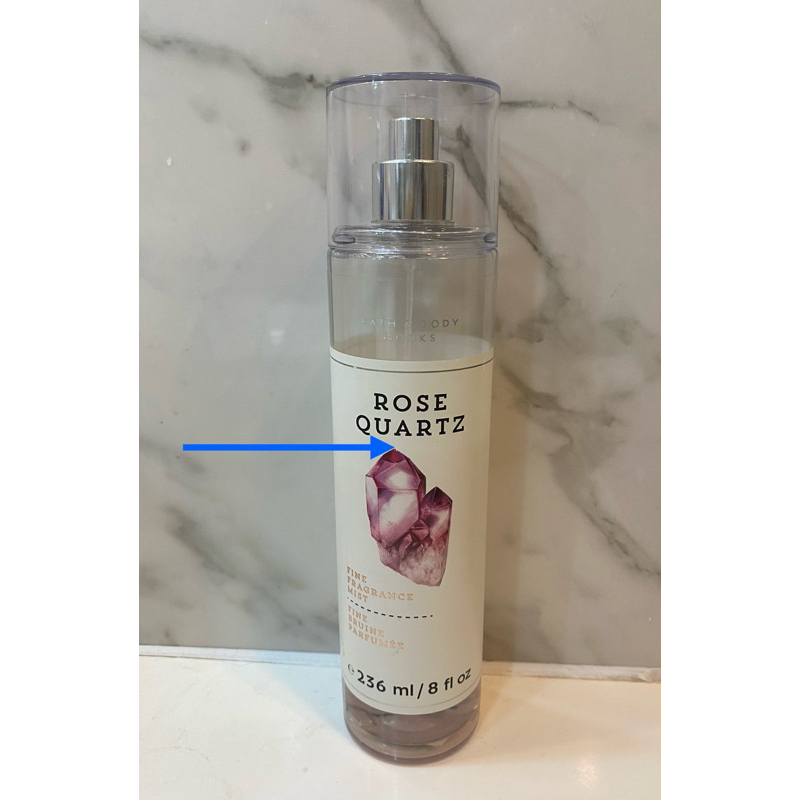 Bath Body Works Rare Rose Quartz Fina Fragrance Mist