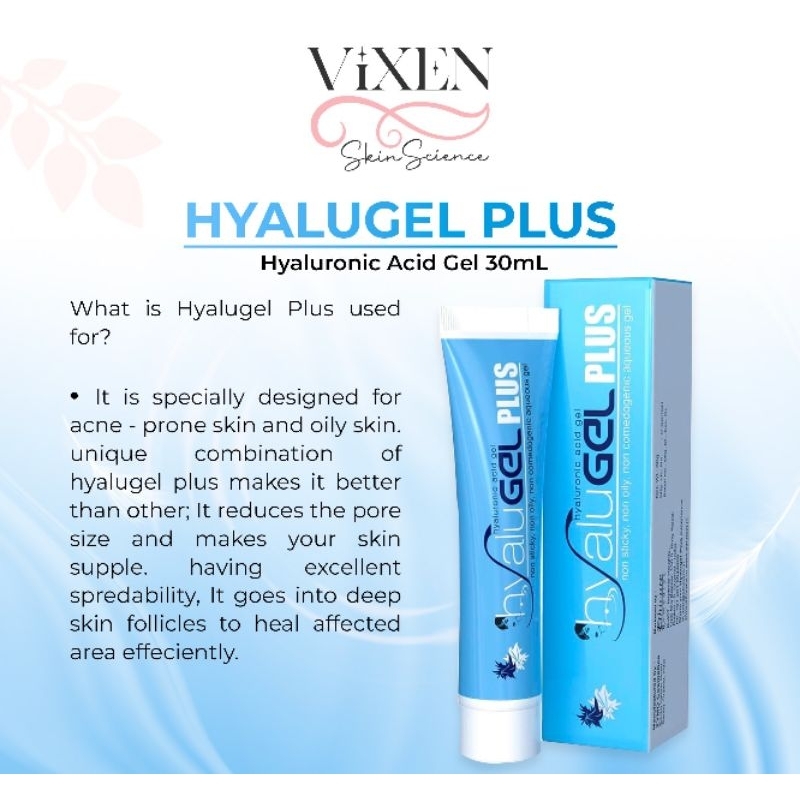Hyalugel Plus Hyaluronic Acid Gel 30g Shopee Philippines
