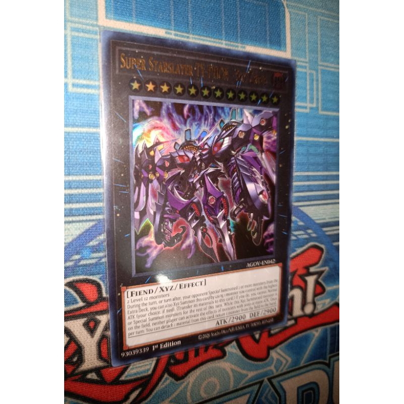 Super Starslayer TY-PHON - Sky Crisis (AGOV-Ultra Rare) 1st Edition Yu ...