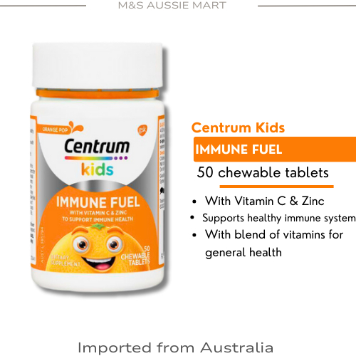 Centrum Kids Vitamin Immune Fuel with Vitamin C & Zinc support Body's ...