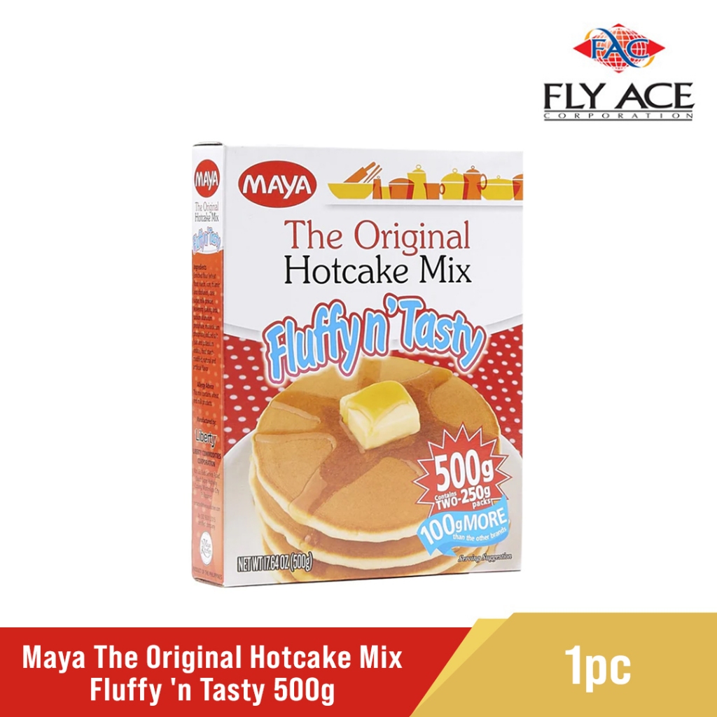 Maya The Original Hotcake Mix Fluffy 'n Tasty 500g | Shopee Philippines