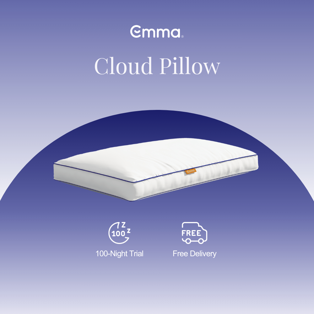 Emma Cloud Pillow Bamboo, Breathable, Cloudlike Comfort Emma Sleep