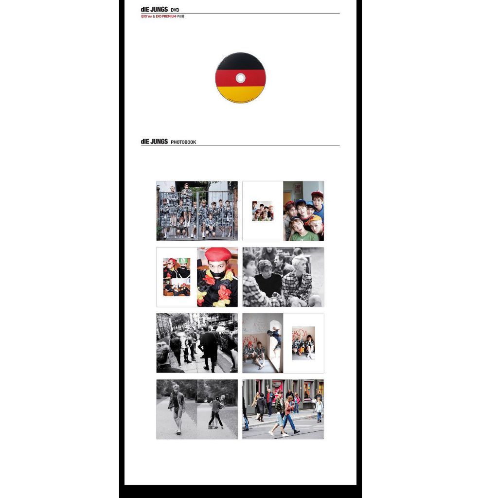 UNSEALED] EXO Die Jungs Photobook Set Official | Shopee Philippines