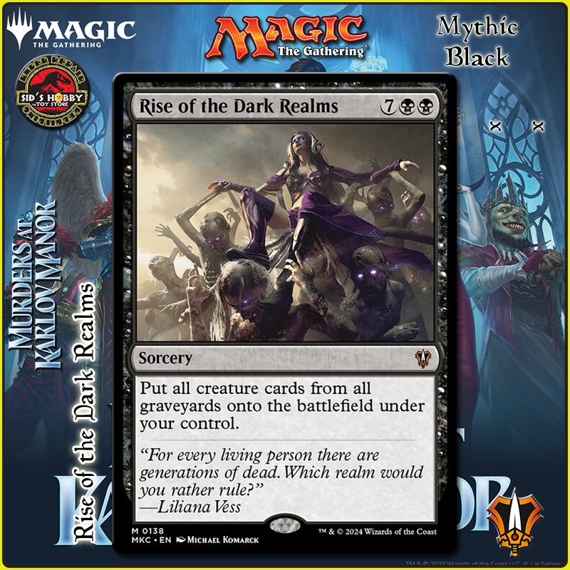 Rise of the Dark Realms x x Revenant Recon Black Mythic MKC MTG ...