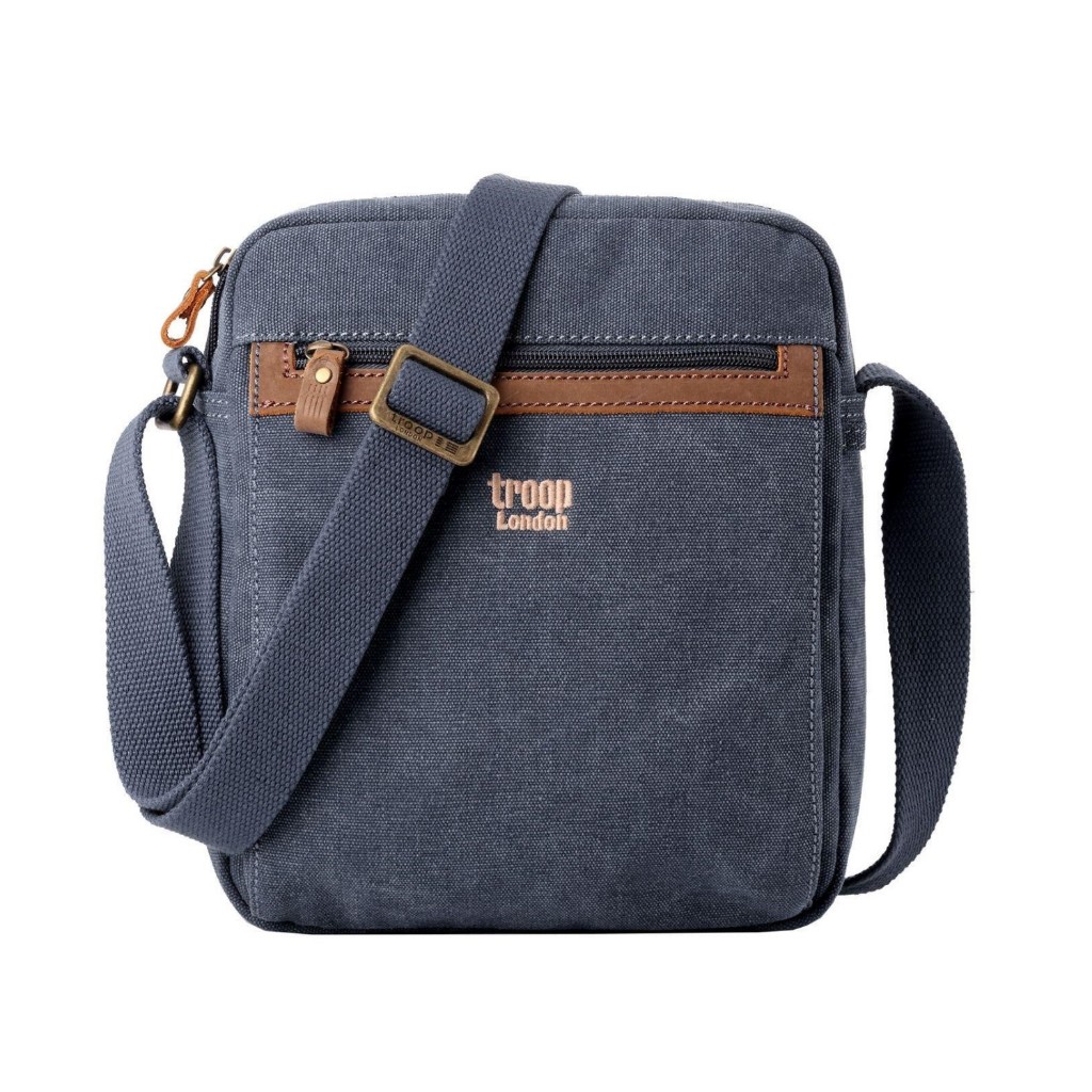 Troop London Classic Canvas Across Body Bag