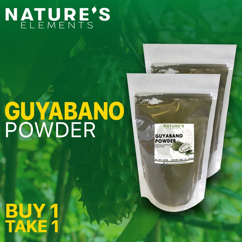 Buy 1 Take 1 50 grams Organic Guyabano Powder Nutrient Rich Pure ...