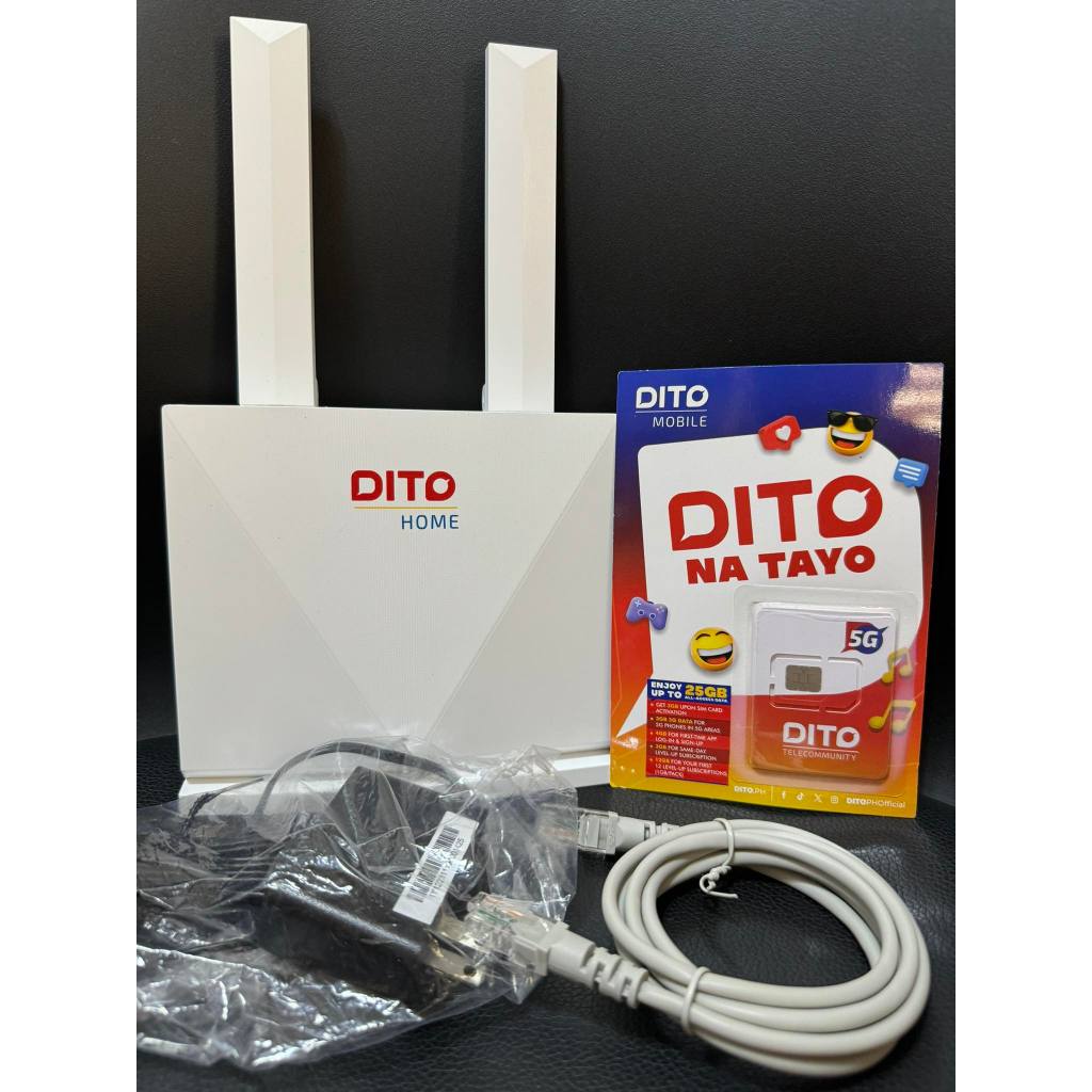 DITO Home Prepaid wifi with DITO Simcard ( Fast Delivery ) | Shopee ...