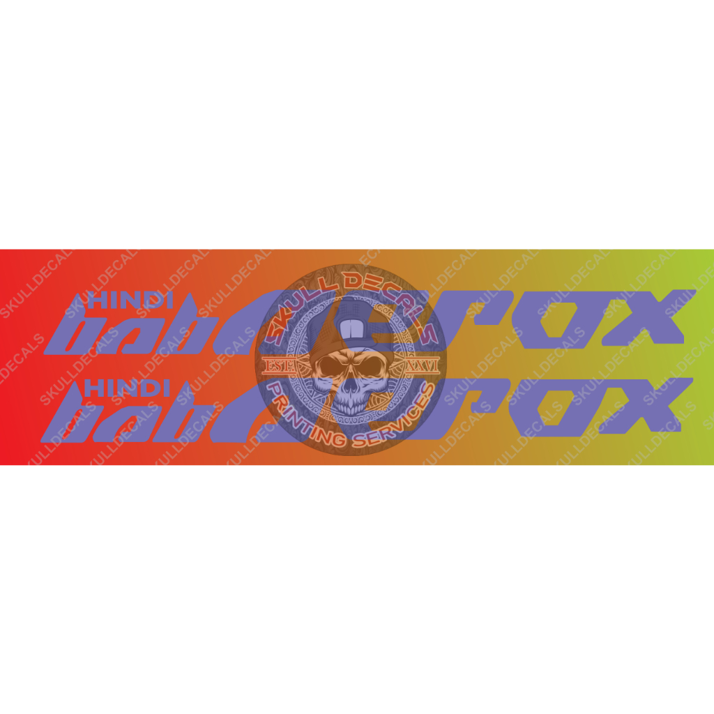 Aerox Z fairing Decals 