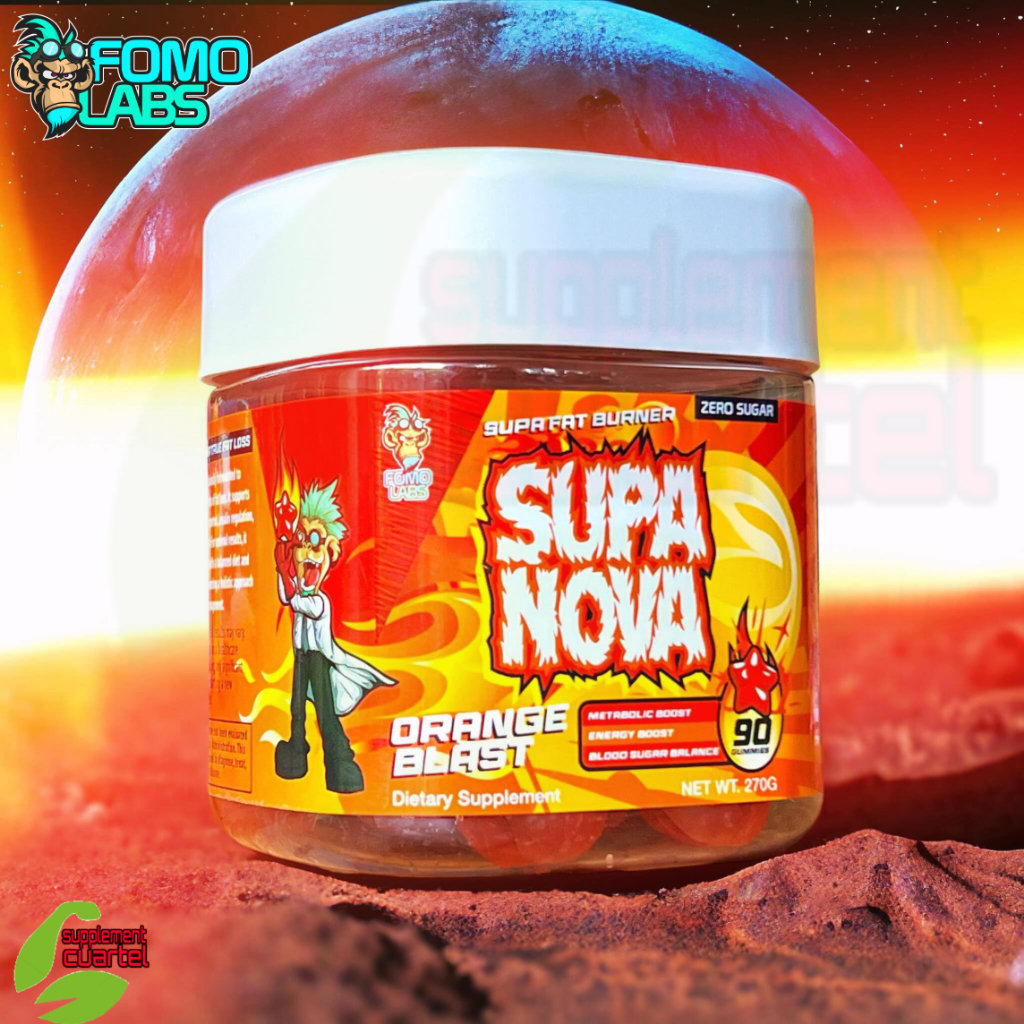 SUPA NOVA Fat Burner 90 Gummies by Fomolabs For Weight Loss Shopee