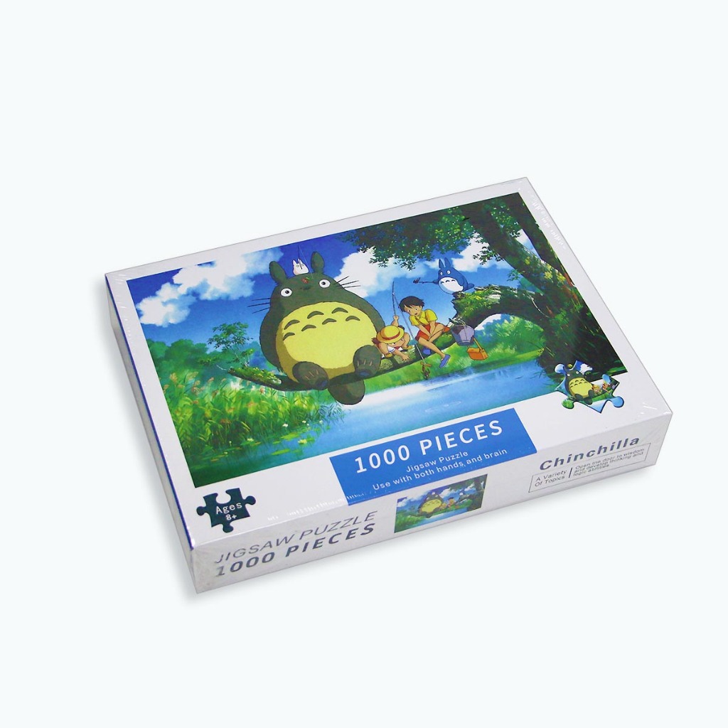 Jigsaw Puzzles 1000 PCS Anime Doraemon Studio Ghibli Puzzle Games  Educational Toy | Shopee Philippines