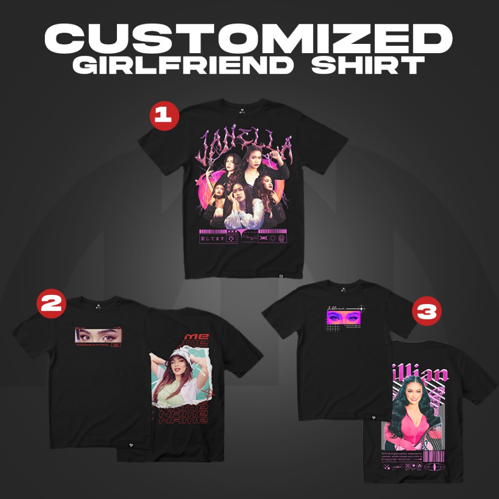 Customized Gf Shirt - Girlfriend T-shirt - Mugmania 