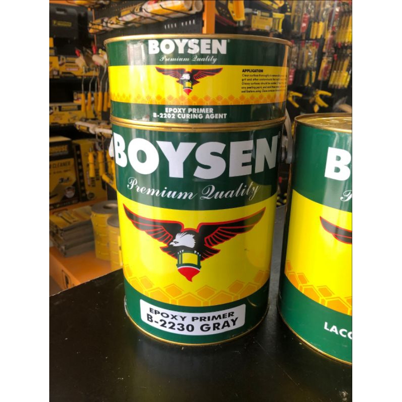 BOYSEN EPOXY PRIMER GRAY B2230 Shopee Philippines