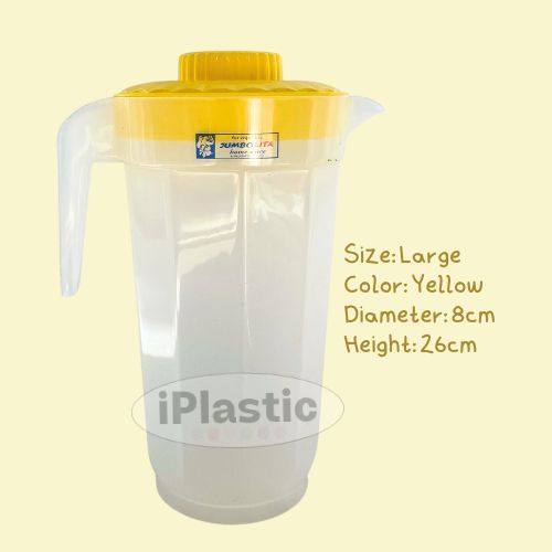 iPlastic. Plastic pitcher transparent 2.5 liters, 2 liters, 1 liters ...