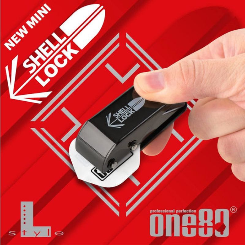 LSTYLE Dart Zubehör – L-Ringe Für Flight-L System, Clear Red, Slot Lock, Für Stabile Dartflügel