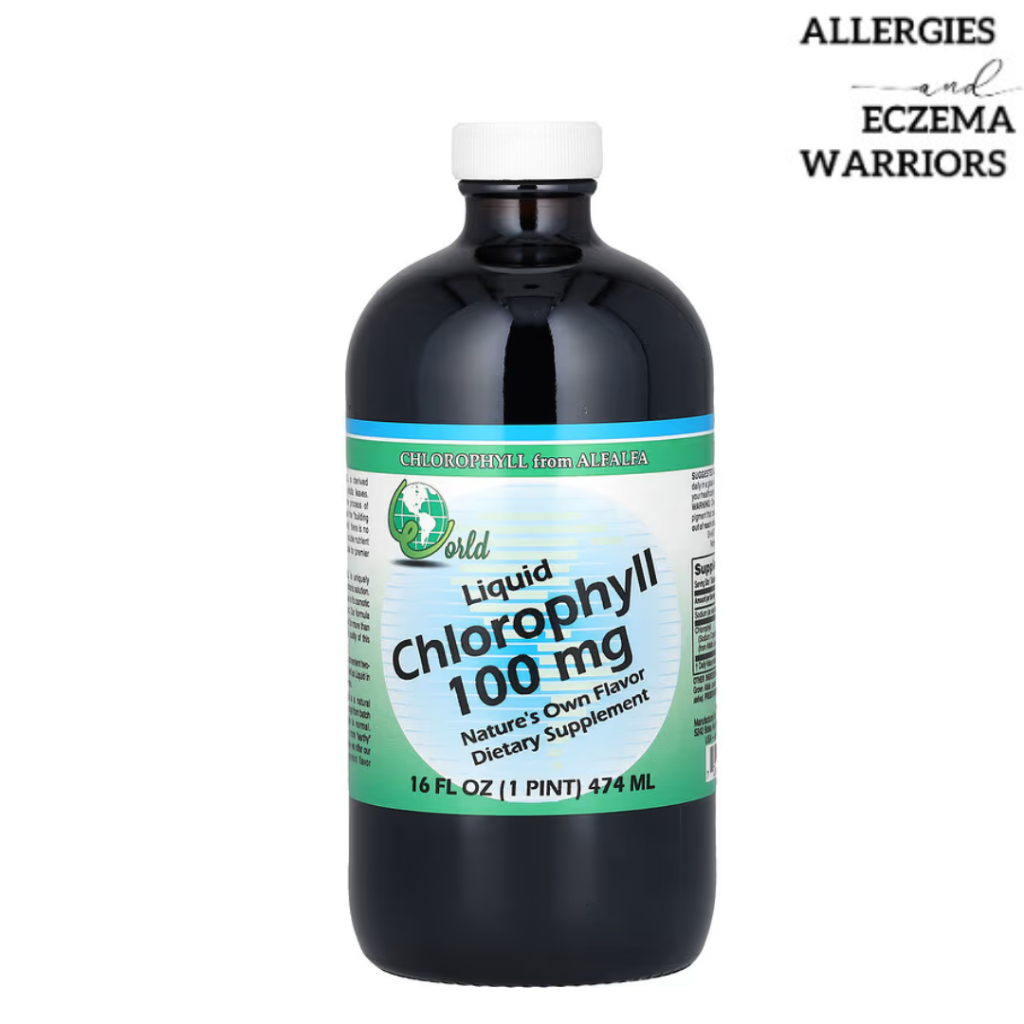 World Organic, Liquid Chlorophyll, 100 mg, 16 fl oz (474 ml) Shopee