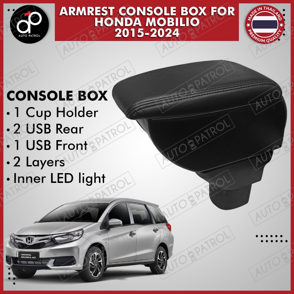 HONDA MOBILIO 20152024 Arm Rest Armrest Console Box / Refitting Car