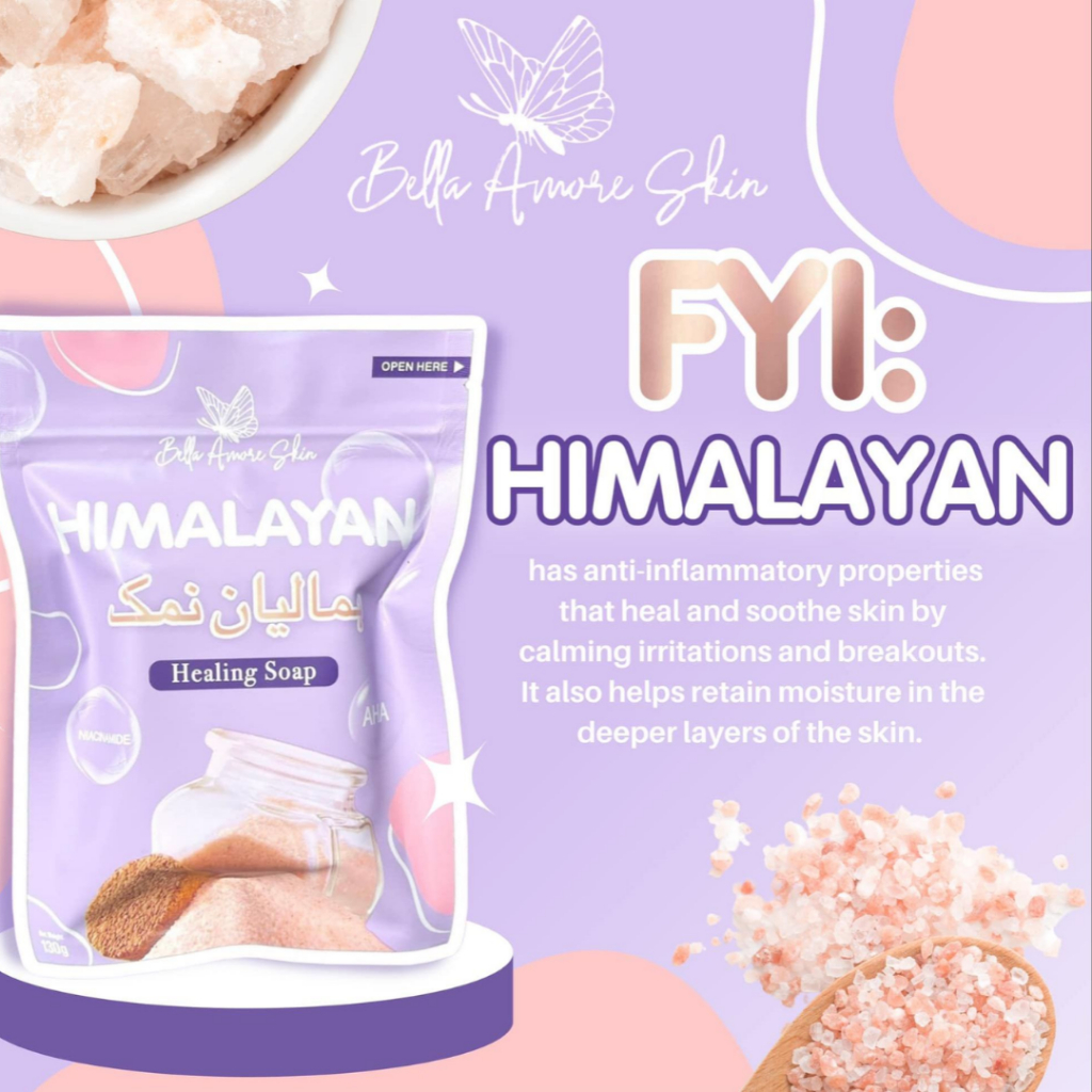 Bella Amore Skin Himalayan Soap Healing Brightening Bar Face Body ...