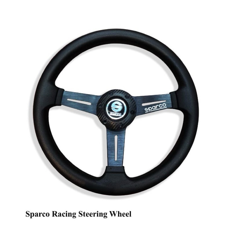 Steering Wheel Replacement Sparco Racing Steering Wheel Black (13 ...