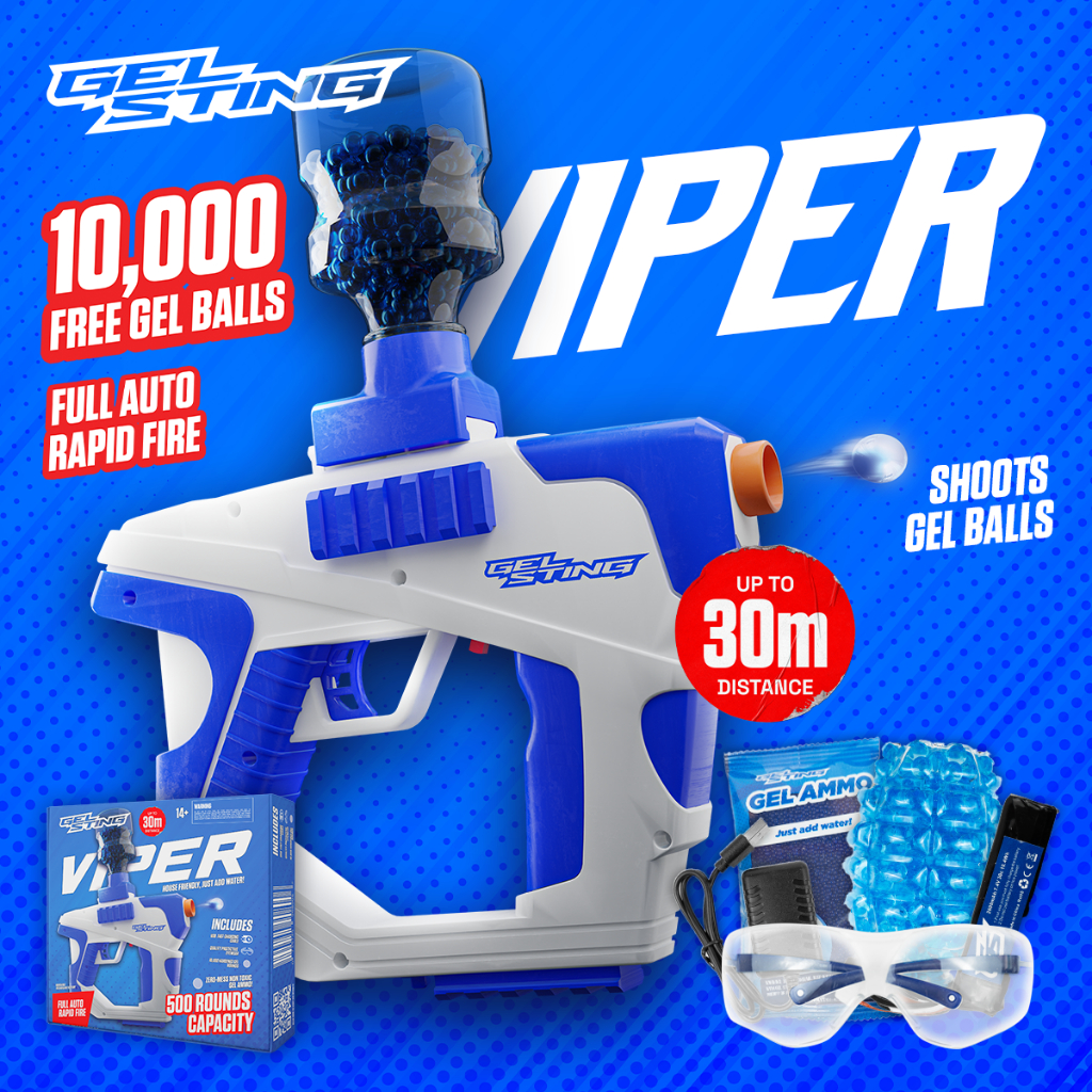 Gel Blaster Gel Sting Viper Electric Full Automatic Outdoor Toy Gun for ...