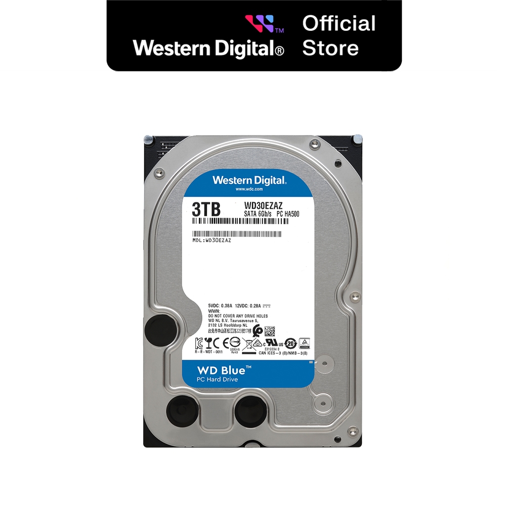 Western Digital Wd Blue™ Sata 35 Internal Hdd Storage 1tb 2tb 3tb 4tb 6tb 8tb 0913