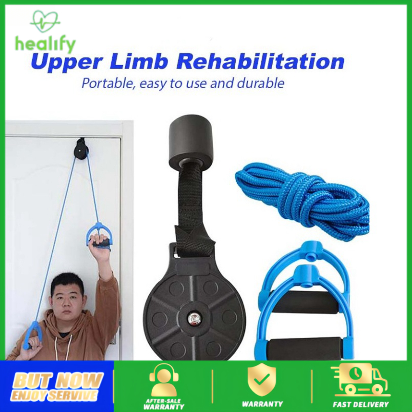 Shoulder Pulley Rings Elderly Stroke Upper Limb Rehabilitation Training ...